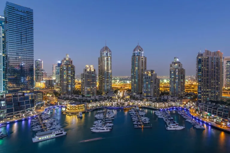 Dubai Marina Skyline